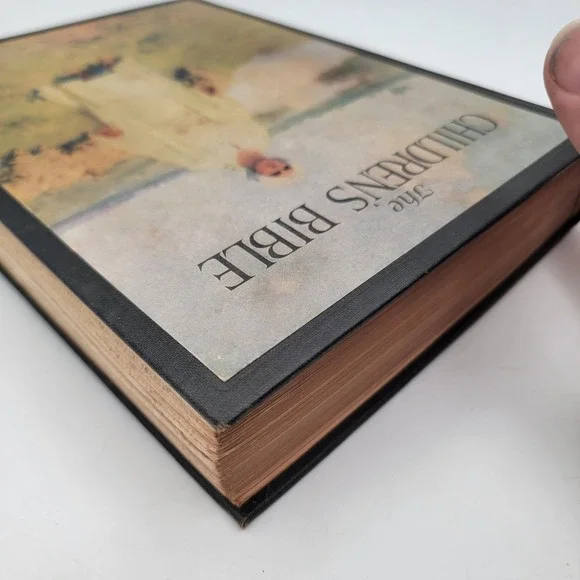 Sherman Kent The Children's Bible Hardcover Scribner Classics Illustrated Good - Picture 10 of 16